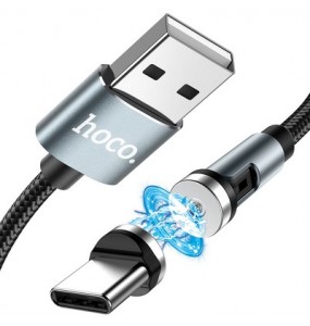 Câble USB Type C 2,4A U94 1,2 mètres - Noir