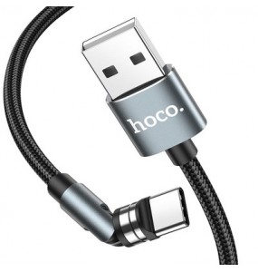 Câble USB Type C 2,4A U94 1,2 mètres - Noir