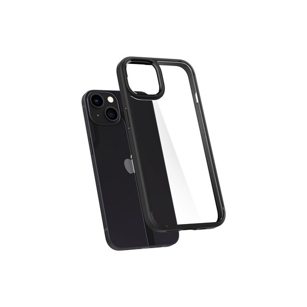 Coque Spigen Ultra Hybrid pour iPhone 13 - Noir mat