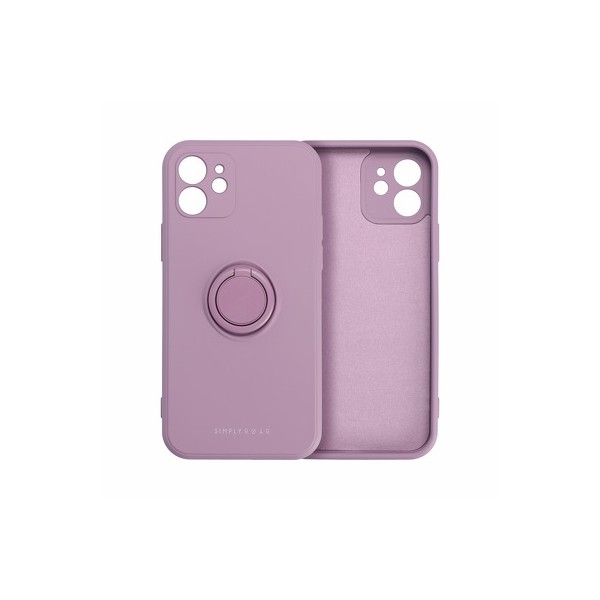 Coque avec support pour iPhone 13 Pro - Mauve