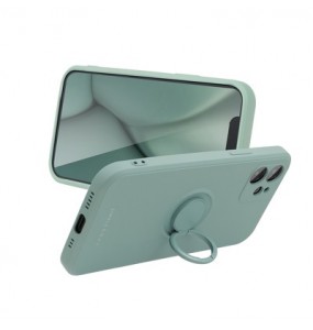 Coque avec support pour iPhone 13 Mini - Vert kaki