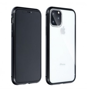 Coque Magneto 360 pour iPhone 12 / 12 Pro - Noir