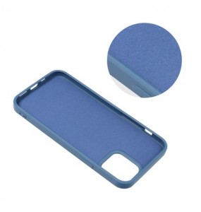 Coque Forcell Silicon Lite pour iPhone 13 Pro - Bleu