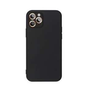 Coque Forcell Silicone pour iPhone 13 Mini - Noir