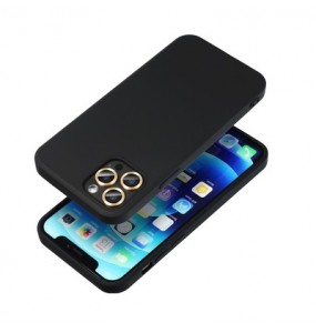 Coque Forcell Silicone pour iPhone 13 Mini - Noir