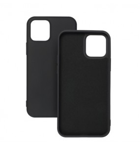 Coque Forcell Silicone pour iPhone 13 Mini - Noir