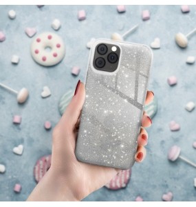 Coque Forcell Shining pour Xiaomi Redmi Note 10 / 10S - Argent