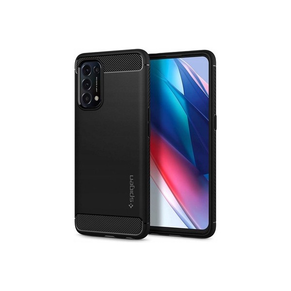 Coque Forcell Armor pour Oppo Reno 5 5G / Find X3 Lite - Mat noir