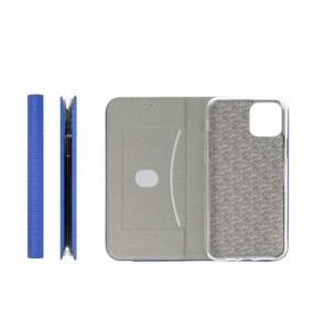 Etui Sensitive Book pour Samsung A02s Bleu