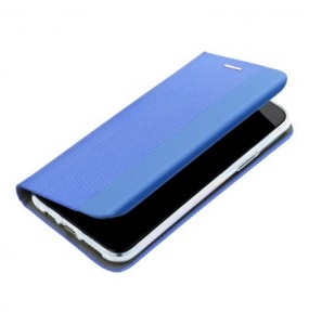 Etui Sensitive Book pour Samsung A02s Bleu