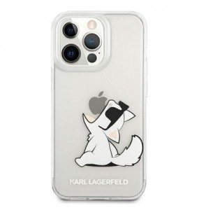 Coque Karl Lagerfeld Choupette pour iPhone 13 Pro - Transparent