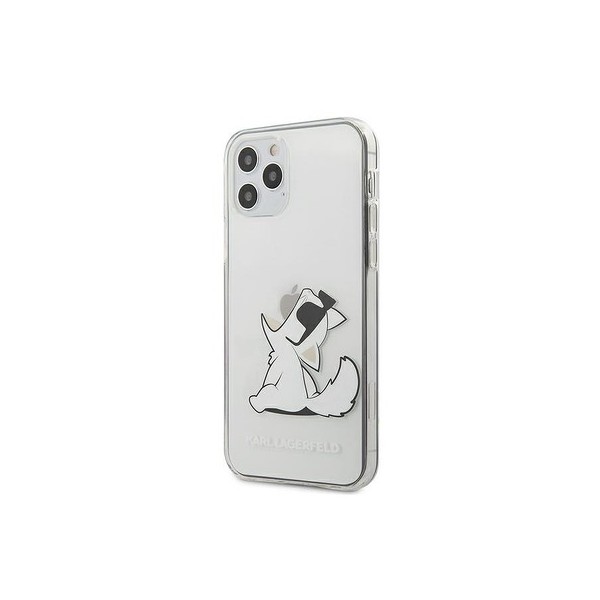 Coque Karl Lagerfeld pour iPhone 12 / 12 Pro - Transparent