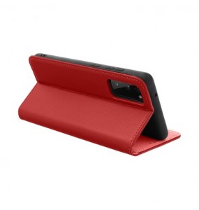 Etui en cuir Forcell Smart Pro pour Xiaomi 11T - Rouge