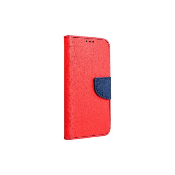 Etui Fancy pour Samsung Galaxy S21 FE - Rouge / Bleu marine