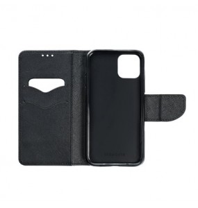 Etui Fancy pour Samsung Galaxy S21 FE - Noir