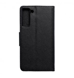 Etui Fancy pour Samsung Galaxy S21 FE - Noir