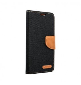 Etui Canvas pour Samsung Galaxy S21 FE - Noir / Or