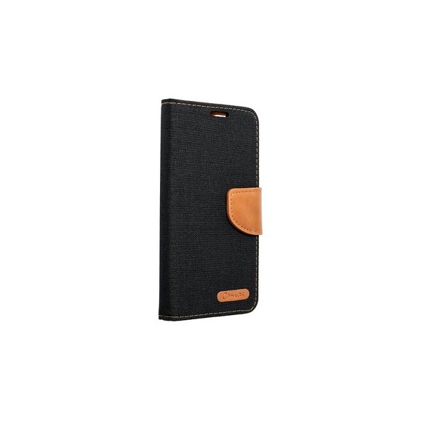 Etui Canvas pour Samsung Galaxy S21 FE - Noir / Or