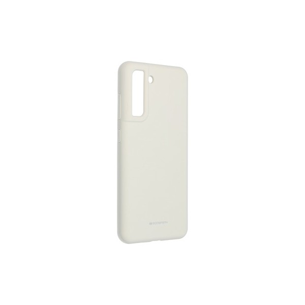 Coque classique Silicone pour Samsung Galaxy S21 FE - Crème