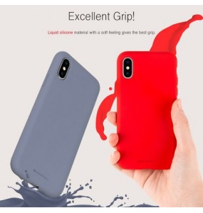 Coque classique Silicone pour Samsung Galaxy S21 FE - Crème