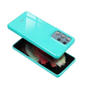 Coque Mercury Jelly pour Samsung Galaxy S21 FE - Menthe