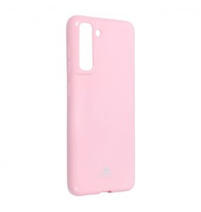 Coque Mercury Jelly pour Samsung Galaxy S21 FE - Rose pâle