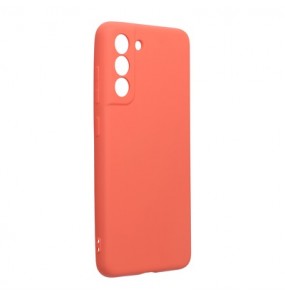 Coque Forcell Silicone pour Samsung Galaxy S21 FE - Rose vif