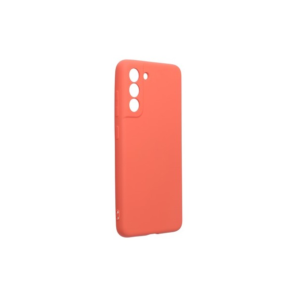 Coque Forcell Silicone pour Samsung Galaxy S21 FE - Rose vif