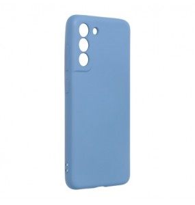 Coque Forcell Silicone pour Samsung Galaxy S21 FE - Bleu