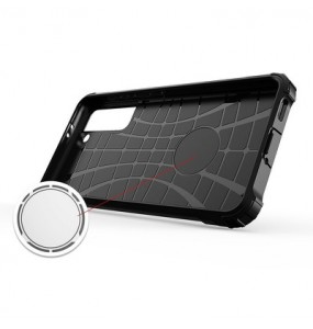 Coque Forcell Armor pour Samsung Galaxy S21 FE - Noir