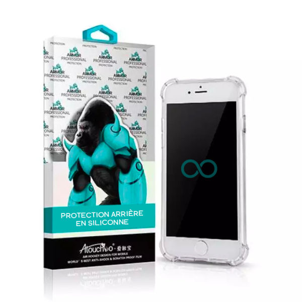 Coque King Kong pour iPhone 12 Mini - Transparent
