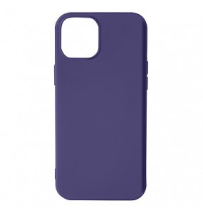 Coque Silicone Lite pour iPhone 13 Mini - Violet