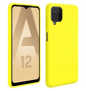 Coque arrière - Samsung Galaxy A12 Jaune