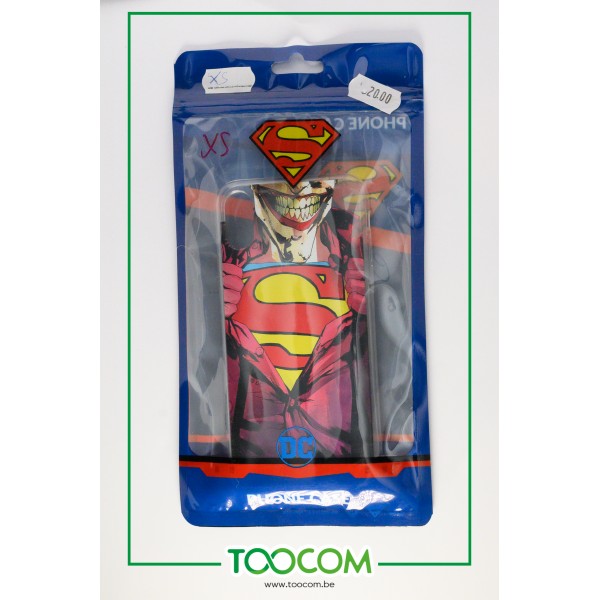 Coque Superman x Joker pour iPhone X