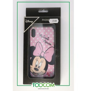 Coque Minnie Rose pour iPhone X