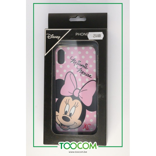 Coque Minnie Rose pour iPhone X