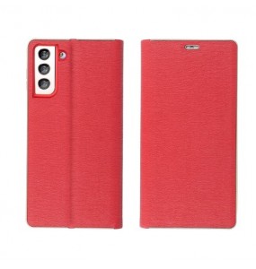 Etui Forcell Luna pour Samsung Galaxy S22 Plus - Rouge