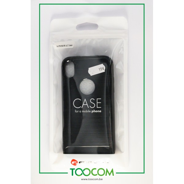 Coque Forcell pour iPhone XR - Noir