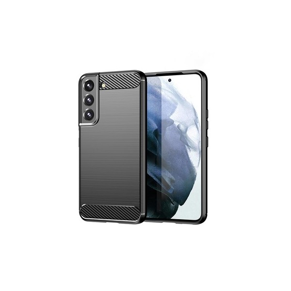 Coque Forcell Carbon pour Samsung Galaxy S22 Plus - Noir
