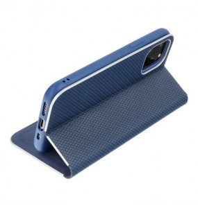 Etui Forcell Luna Carbon pour Samsung Galaxy S22 - Bleu