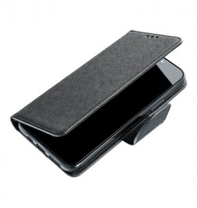 Etui Fancy pour Samsung Galaxy S22 - Noir