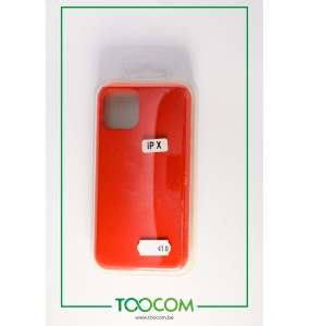 Coque pour iPhone X - Rouge