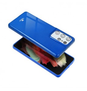 Coque Jelly Mercury Samsung A22 5G bleu