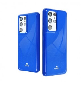 Coque Jelly Mercury Samsung A22 5G bleu