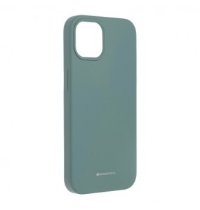 Coque Mercury Silicone iPhone 13 - Vert