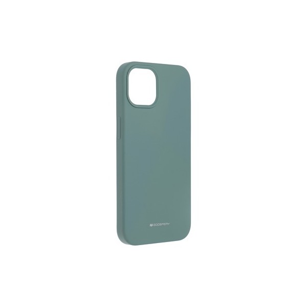 Coque Mercury Silicone iPhone 13 - Vert