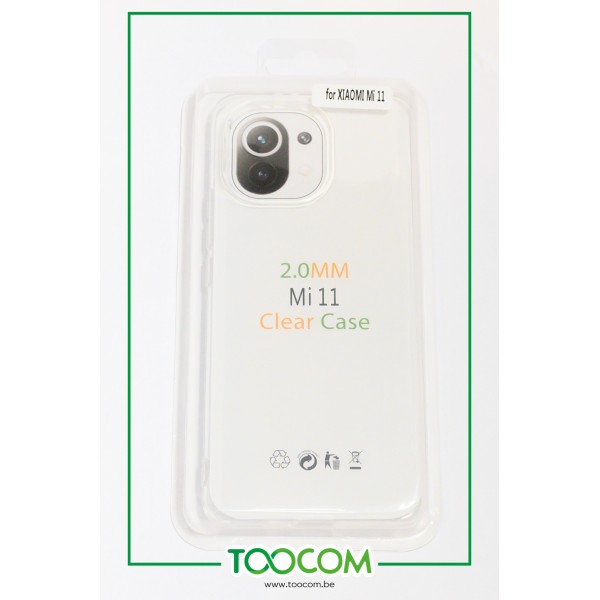 Coque Clear Case 2.0mm pour Xiaomi Mi 11 - Transparent