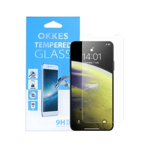 Verre trempé Okkes pour iPhone X / XS / 11 Pro