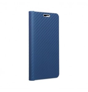 Etui Forcell Luna Carbon pour Samsung Galaxy S22 Plus - Bleu