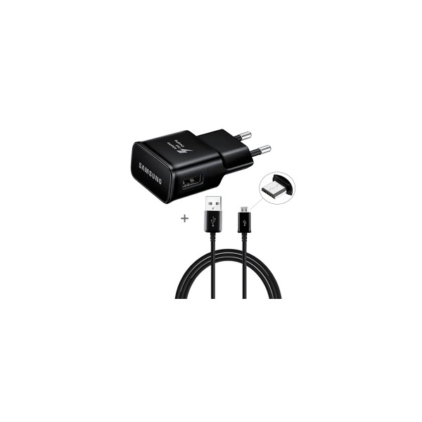 Câble & Chargeur - USB micro-usb 2A 15W - Samsung Noir